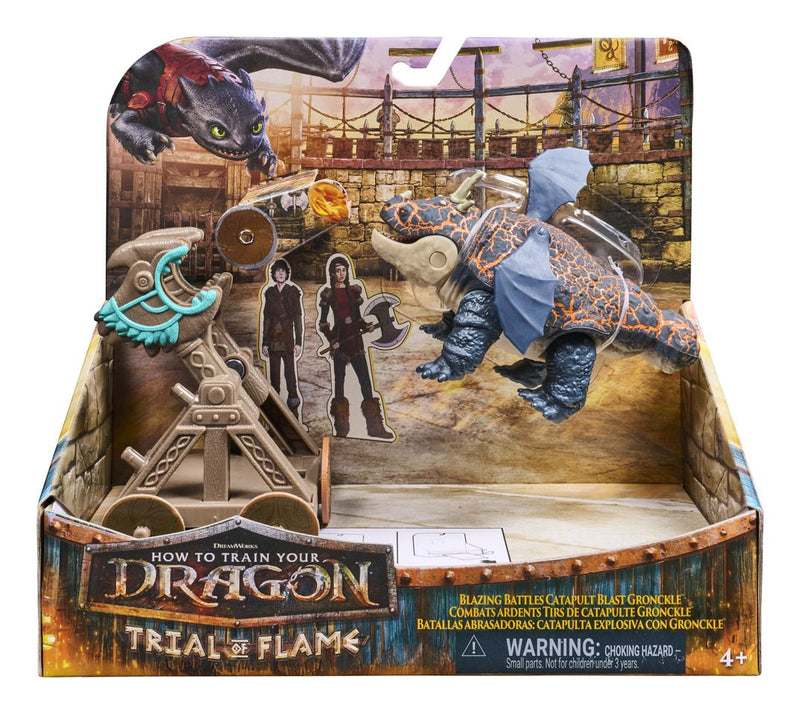Dreamworks Dragons Gronckle Catapult Launch - Image