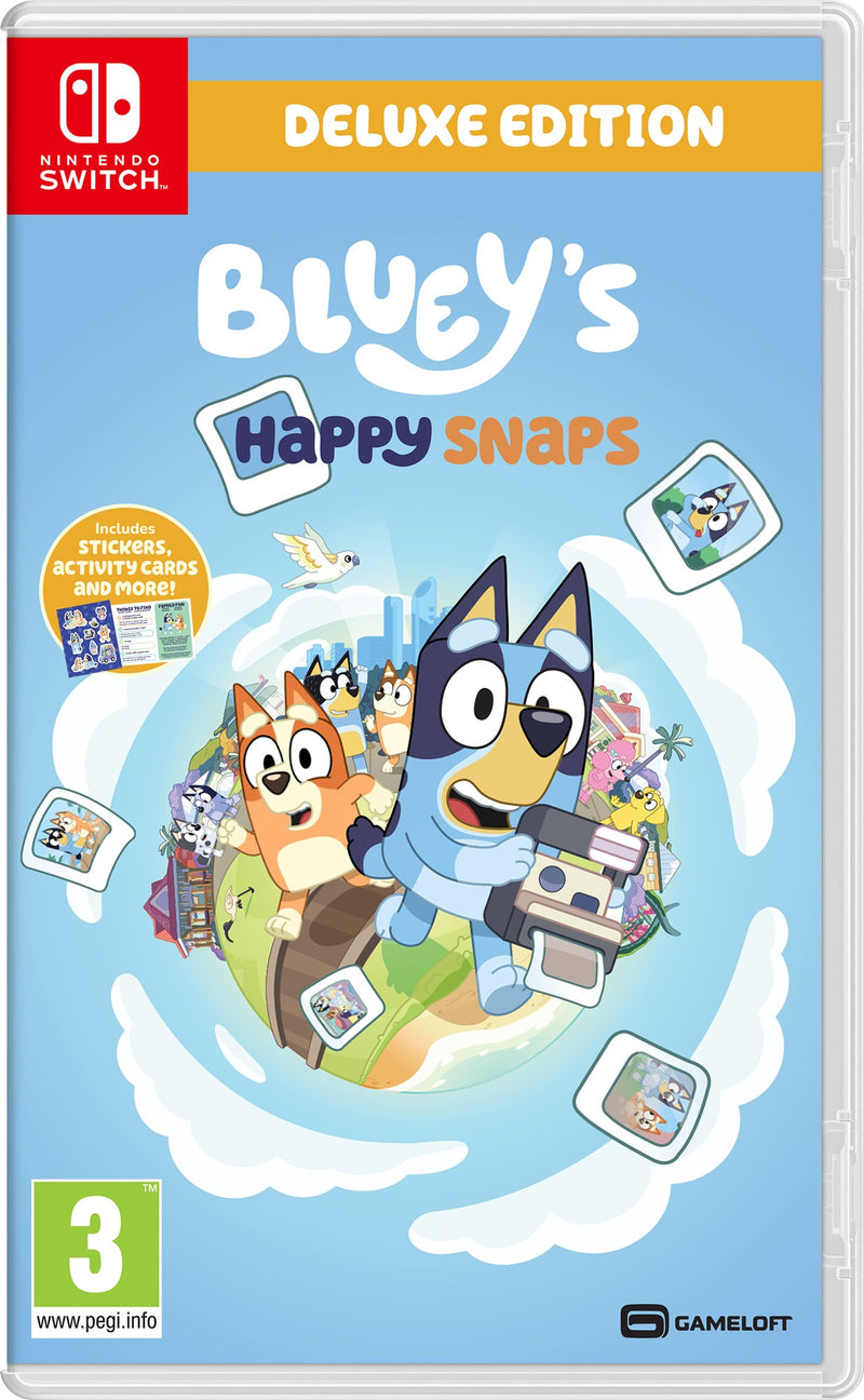 Bluey's Happy Snaps Deluxe Edition - Nintendo Switch