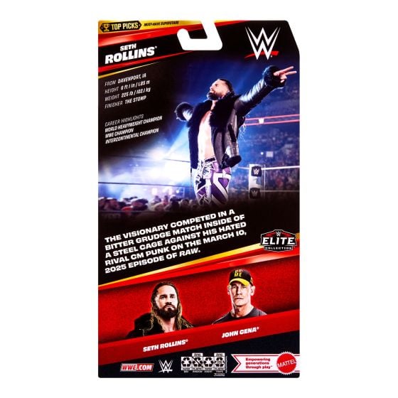 WWE Elite Collection Top Picks Seth Rollins Action Figure