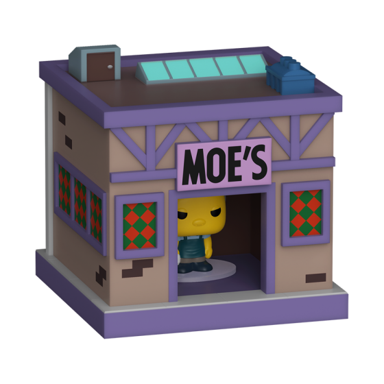 The Simpsons 3 Pack - Springfield Funko Bitty Pop! Town Vinyl Figures