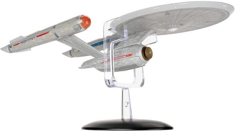 U.S.S. Enterprise NCC-1701 (Constitution-class) 2256 Discovery XL EDITION Model Diecast Ship (Eaglemoss / Star Tre, rear view
