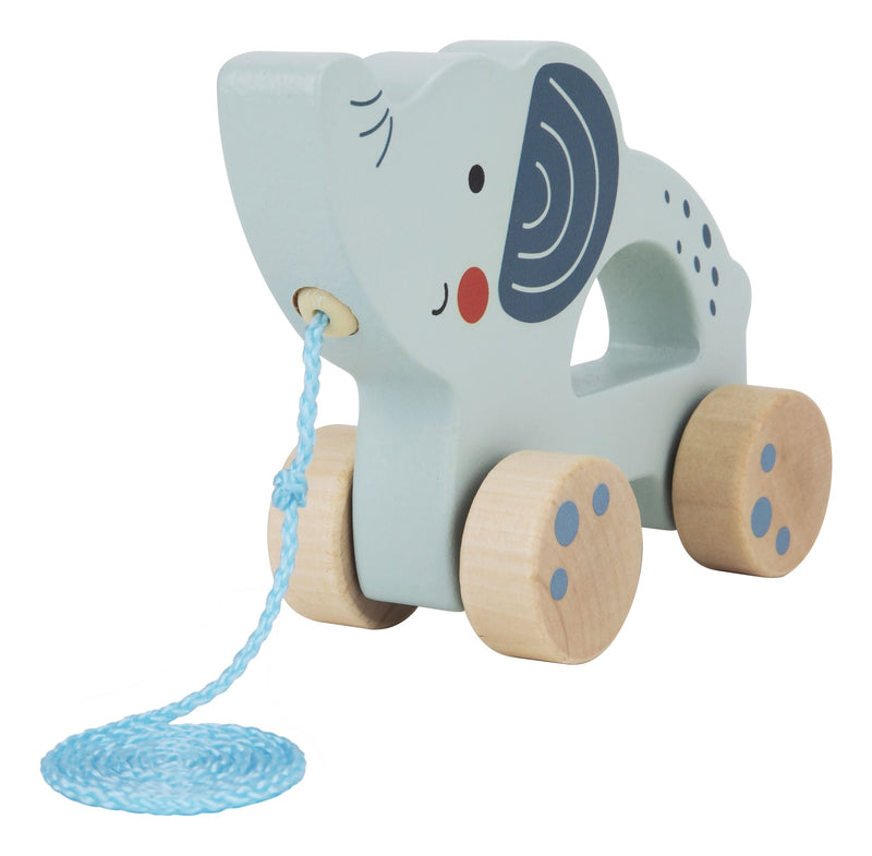 Wooden Pull Along Elephant - Image