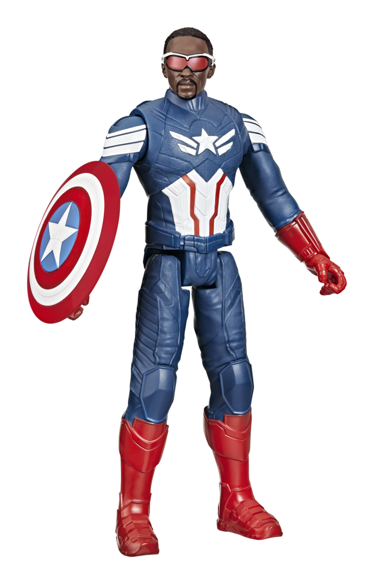 Marvel Studios Captain America Brave New World Titan Hero Series Captain America - Image
