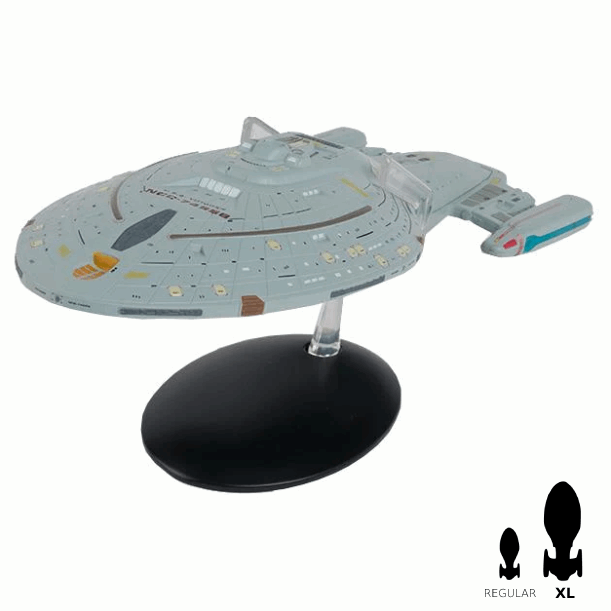 U.S.S. Voyager NCC-74656 XL EDITION Model Diecast Ship (Eaglemoss / Star Trek)