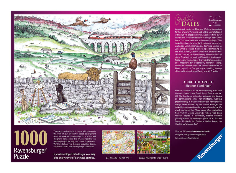 Yorkshire Dales 1000 Piece Jigsaw Puzzle