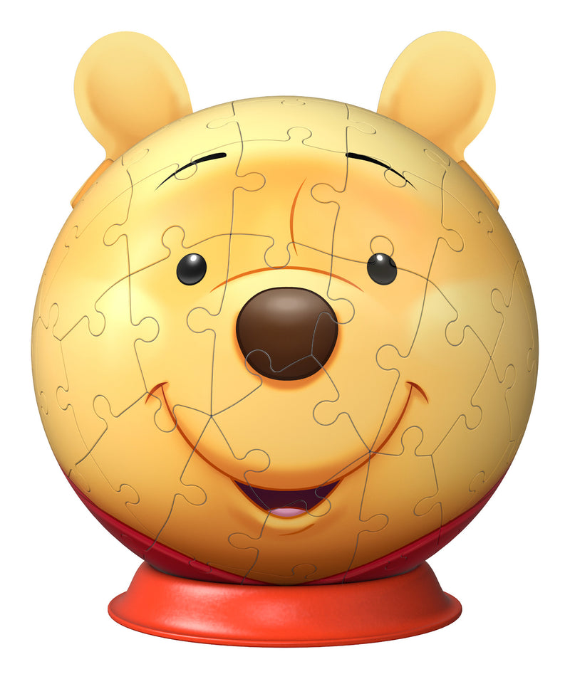Winnie the Pooh with Ears 72 Piece 3D Puzzle Ball