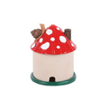 Mushroom House Resin Incense Cone Burner