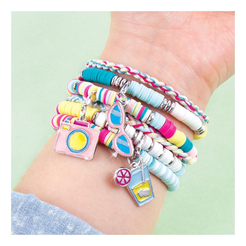 Summer Vibes Heishi Bead Bracelets - Image