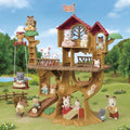 Sylvanian Families Adventure Tree House Toy Playset for Ages 3 and Up, side angle