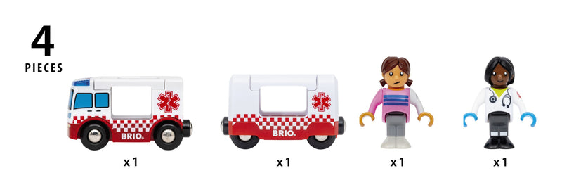 Brio Rescue Ambulance, packaging shot