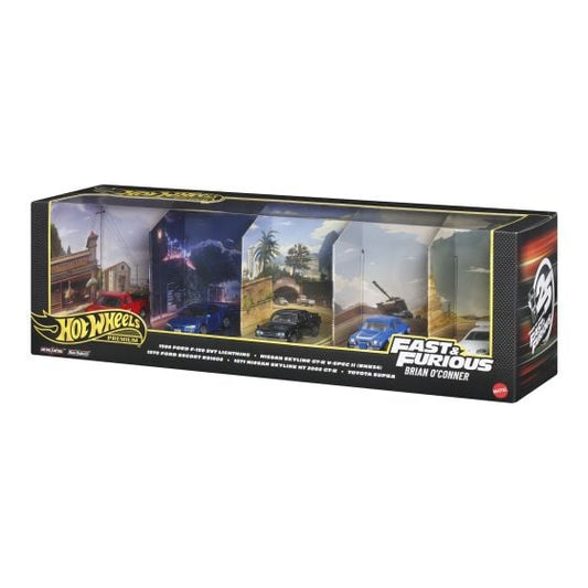 Hot Wheels Premium Fast & Furious 25th Ann 5 Pk