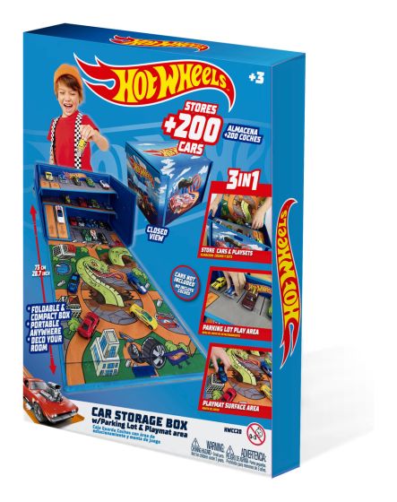 Hot Wheels Cars Case Garage Box