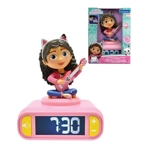 Gabby’s Dollhouse Alarm Clock With Night Light