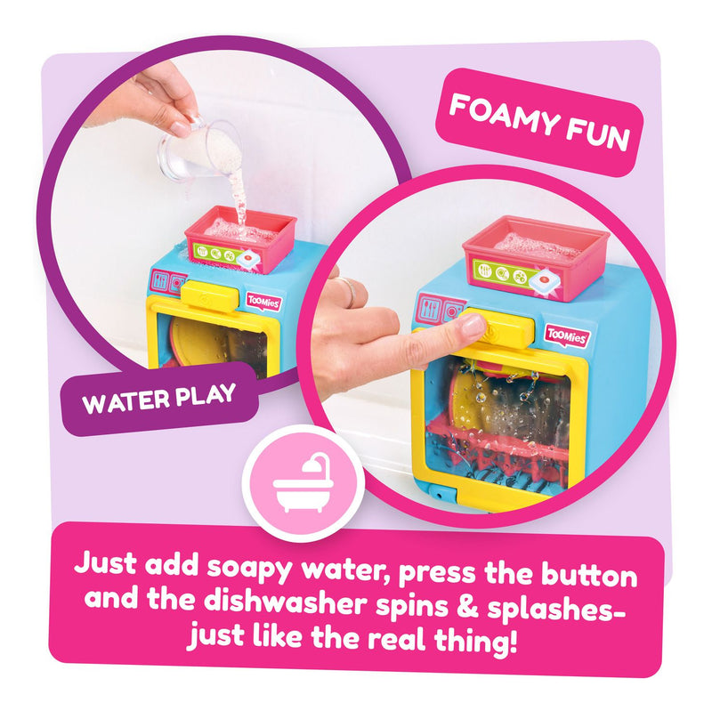 Toomies Bath Spin & Splash Dishwasher - Image