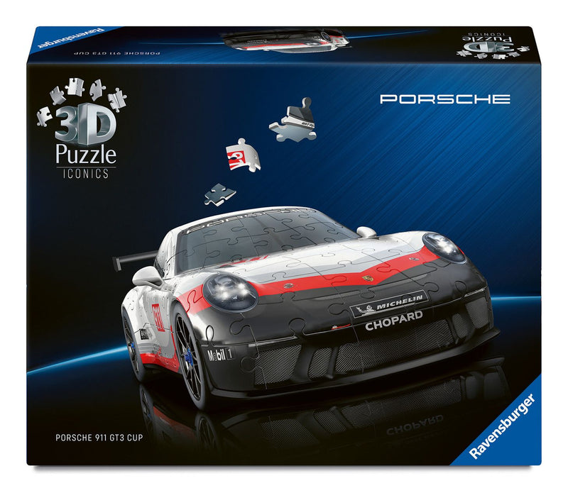 Porsche GT3 Cup 108 Piece 3D Puzzle - Image
