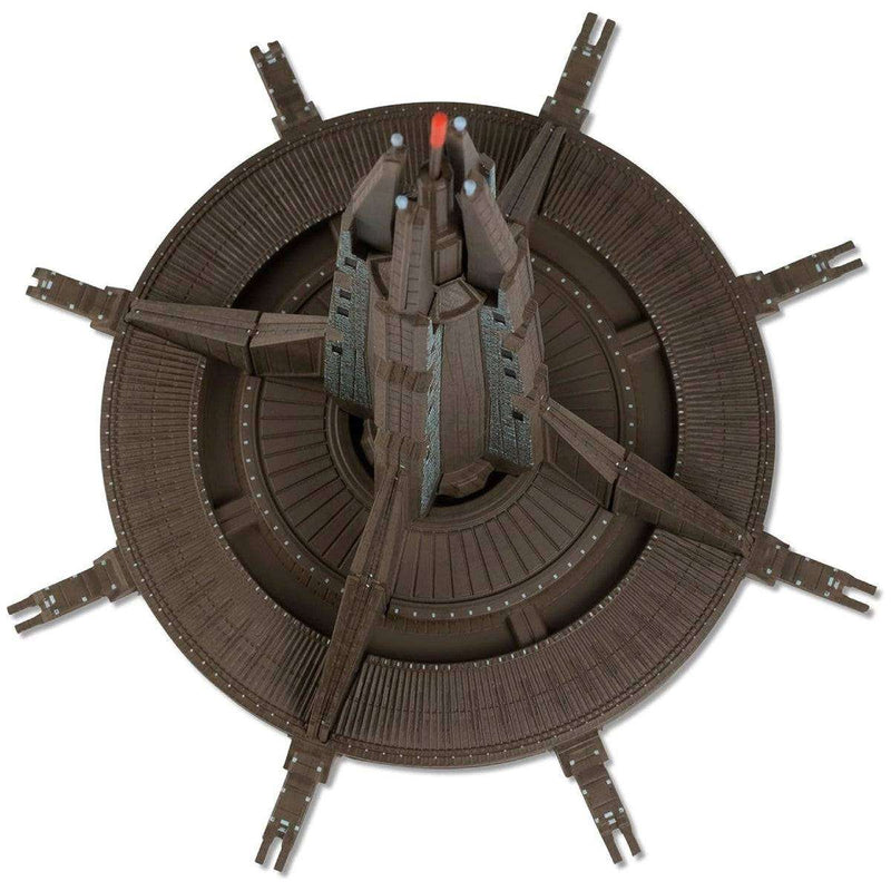 Starbase 1 Space Station Discovery Ships Model Diecast Starship SPECIAL EDITION (Star Trek / Eaglemoss), rear view