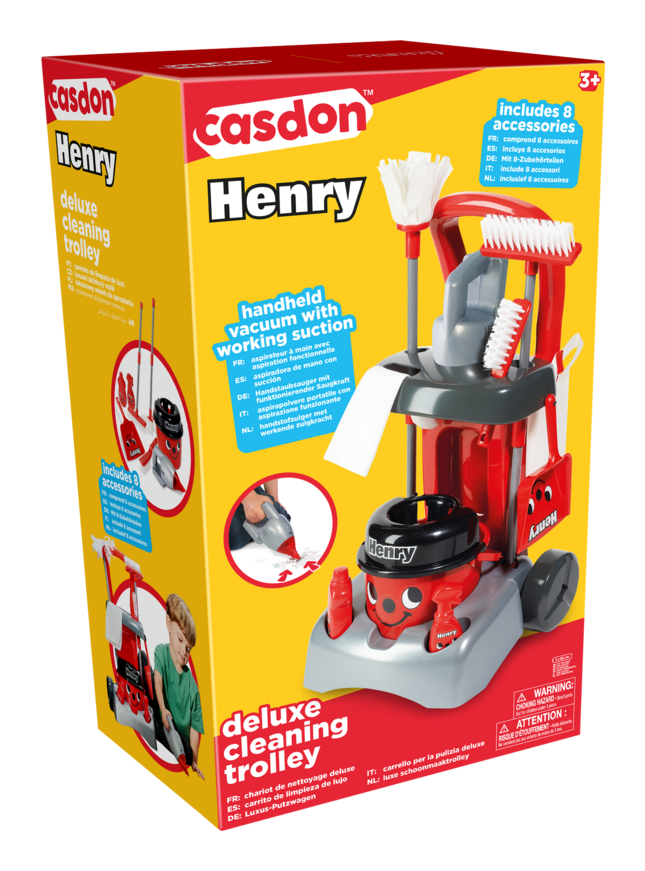 Deluxe Henry Cleaning Trolley - Image