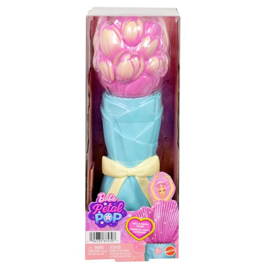 Barbie Petal Pop Doll and Accessories Pink Tulip
