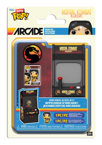 Mortal Kombat - Scorpion Funko Bitty Pop! Arcade Vinyl Figure