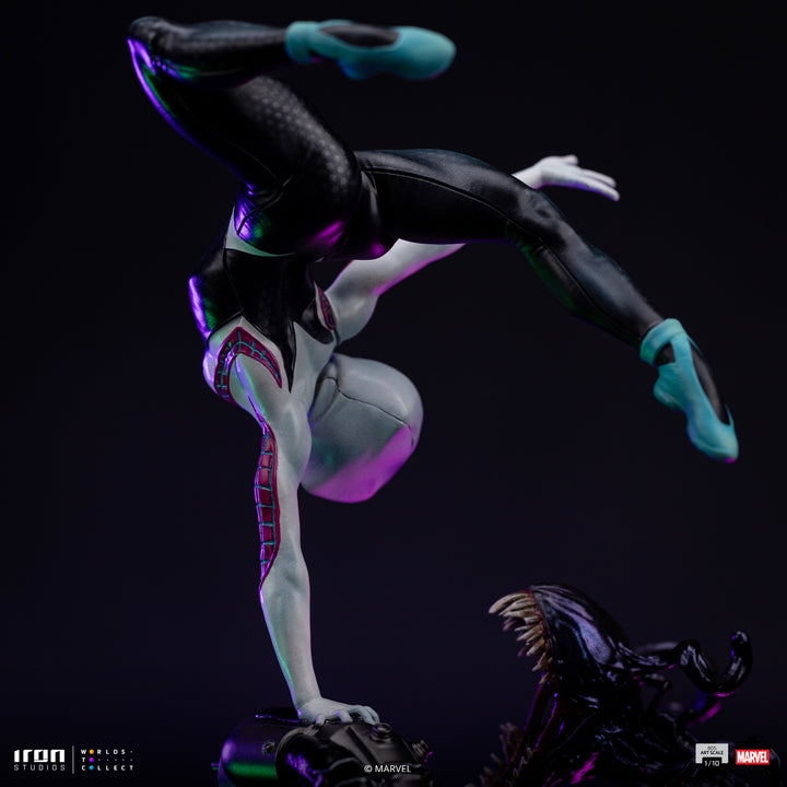 Iron Studios Marvel Battle Diorama Series Ghost-Spider 1/10 Art Scale Limited Edition Statue