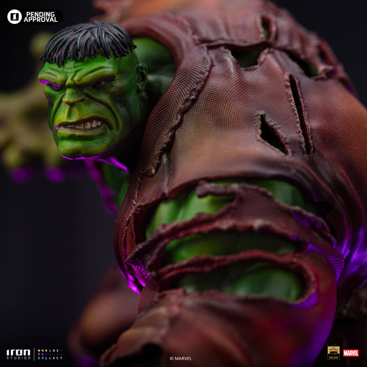 Iron Studios Marvel Battle Diorama Series Hulk 1/10 Art Scale Deluxe Limited Edition Statue