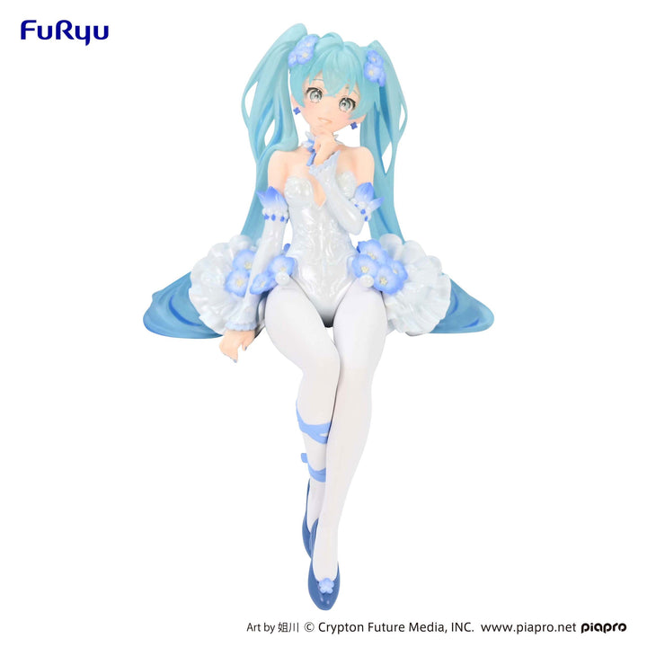 Furyu Hatsune Miku Flower Fairy Nemophila Noodle Stopper Figure