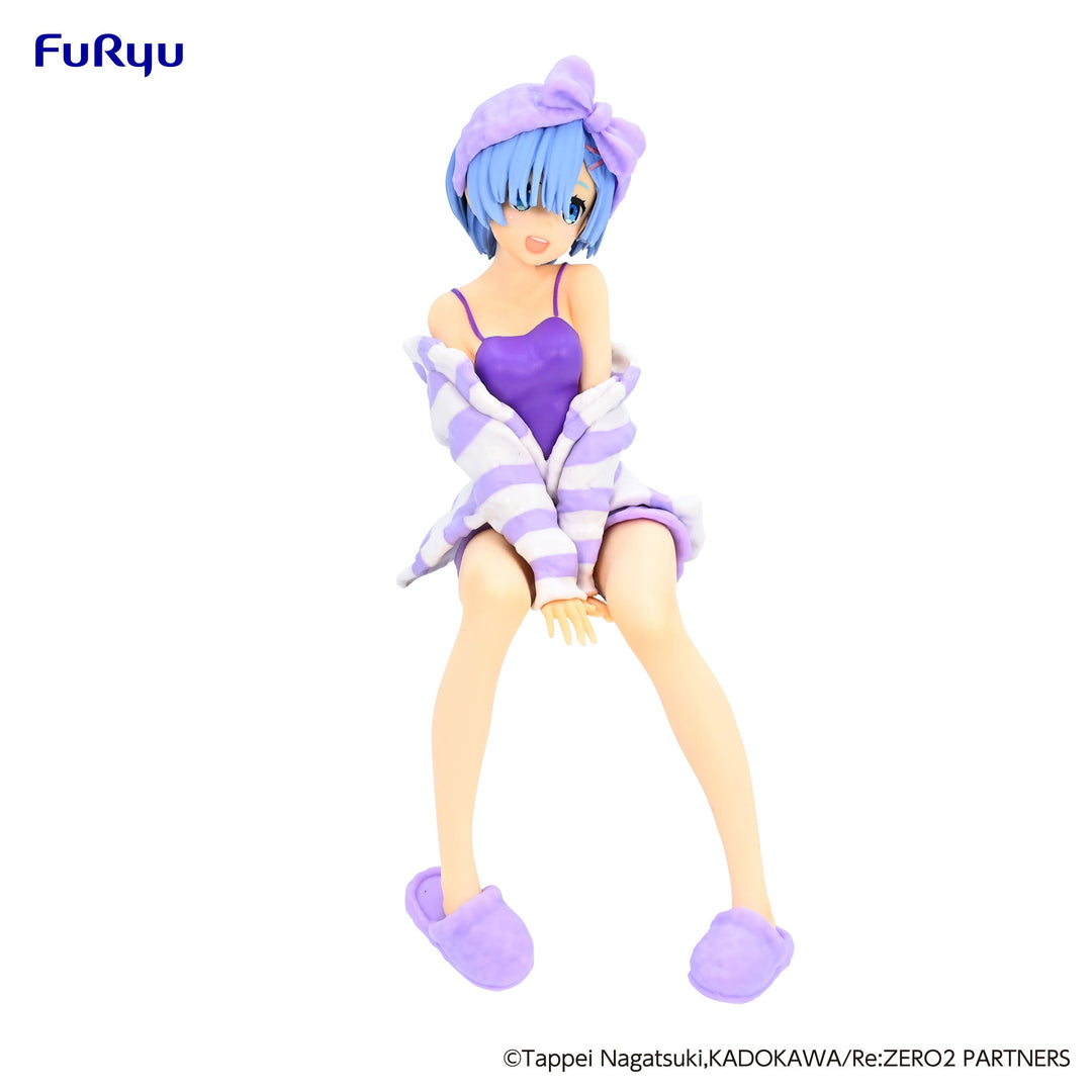 Furyu Rem (Room Wear Purple Ver.) Re:ZERO Noodle Stopper PVC Figure
