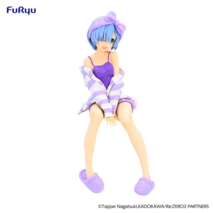 Furyu Rem (Room Wear Purple Ver.) Re:ZERO Noodle Stopper PVC Figure