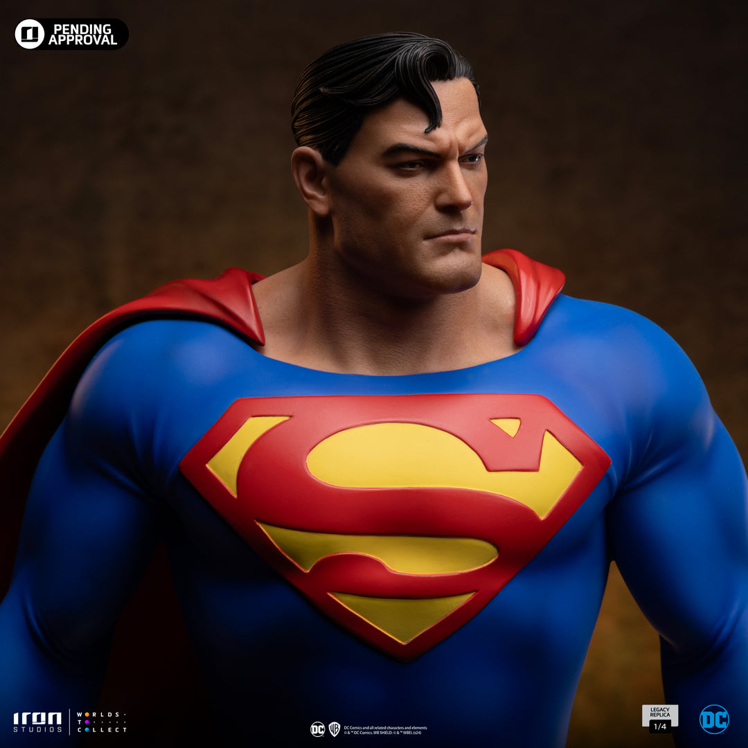 Iron Studios DC Comics Trinity Legacy Replica Superman Limited Edition 1/4 Scale Statue