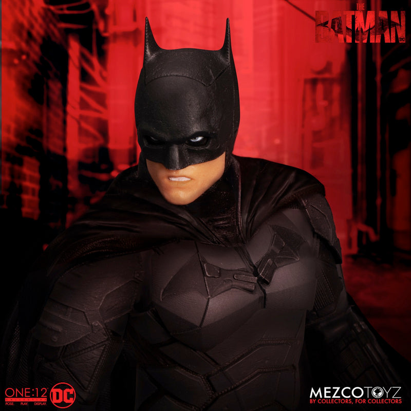 The Batman One:12 Collective Robert Pattinson Batman Action Figure packaging view