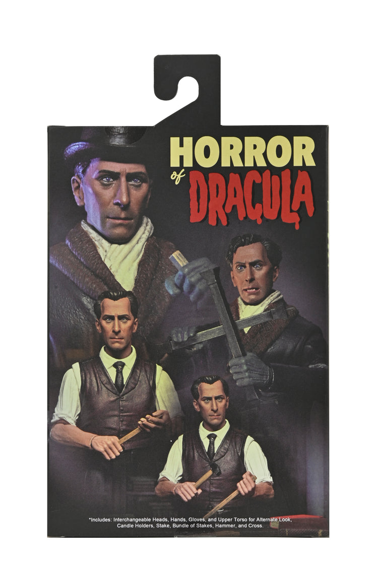 Hammer Horror: Horror of Dracula (1958) Van Helsing Ultimate 7" Scale Action Figure, alternate view