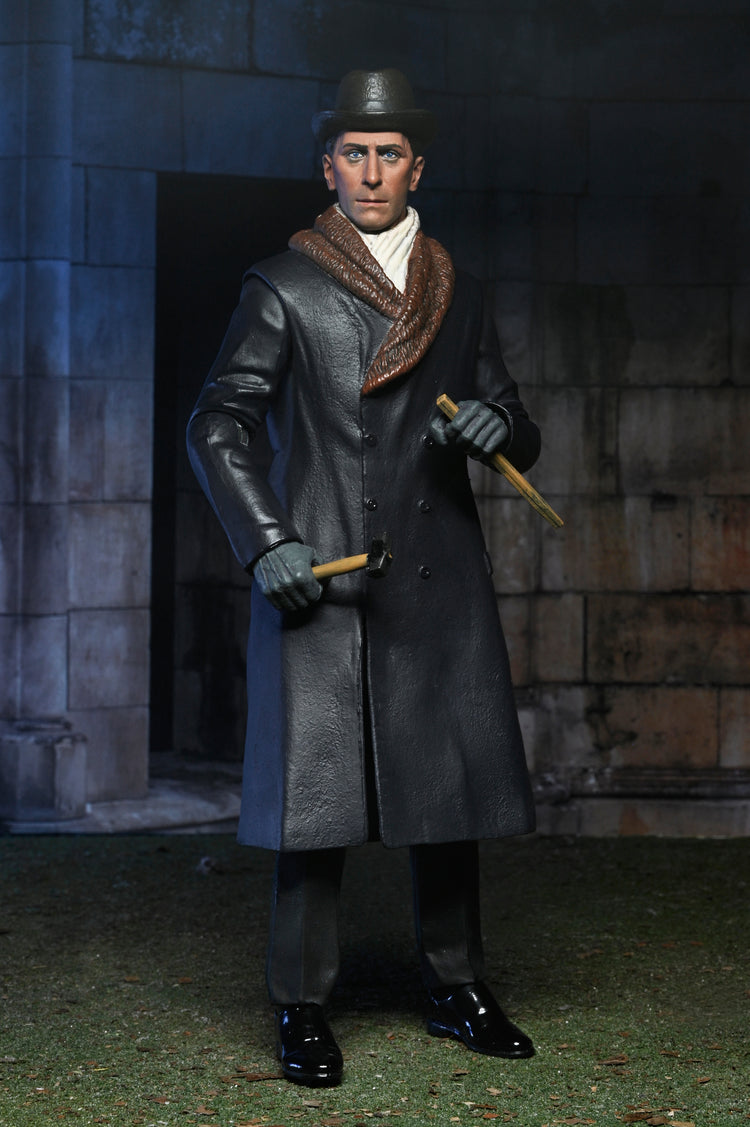 Hammer Horror: Horror of Dracula (1958) Van Helsing Ultimate 7" Scale Action Figure, rear view