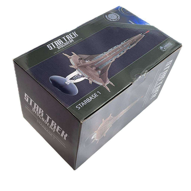 Starbase 1 Space Station Discovery Ships Model Diecast Starship SPECIAL EDITION (Star Trek / Eaglemoss), in display