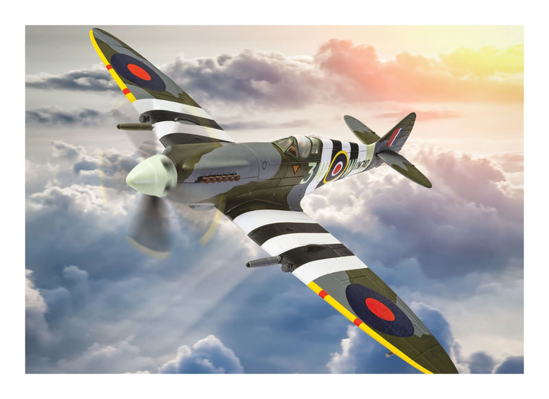 Corgi D-Day Supermarine Spitfire Mk.XIVc 1000 Piece Jigsaw Puzzle - Image