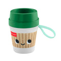 Fisher Price Mini Me Moments Coffee Cup Teether Baby Rattle