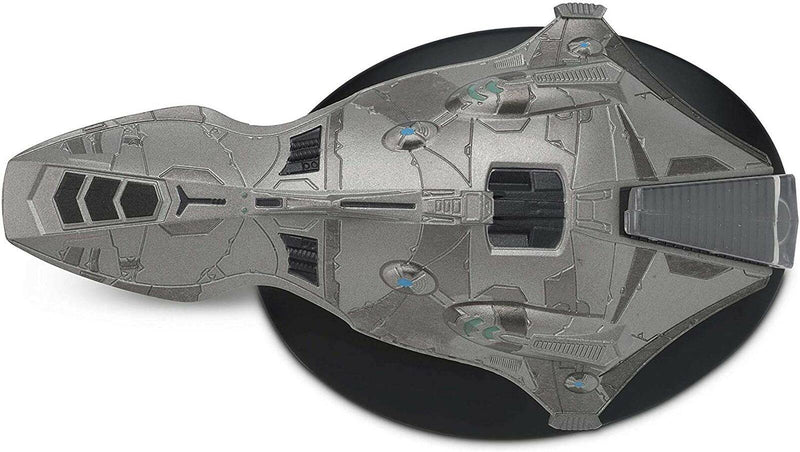 Professor Gegen's Voth Research Vessel Starship Die-Cast Model (Eaglemoss / Star Trek), rear view