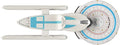 U.S.S. Enterprise NCC-1701-B (Excelsior-class refit) Model Diecast Ship (Eaglemoss / Star Trek), rear view