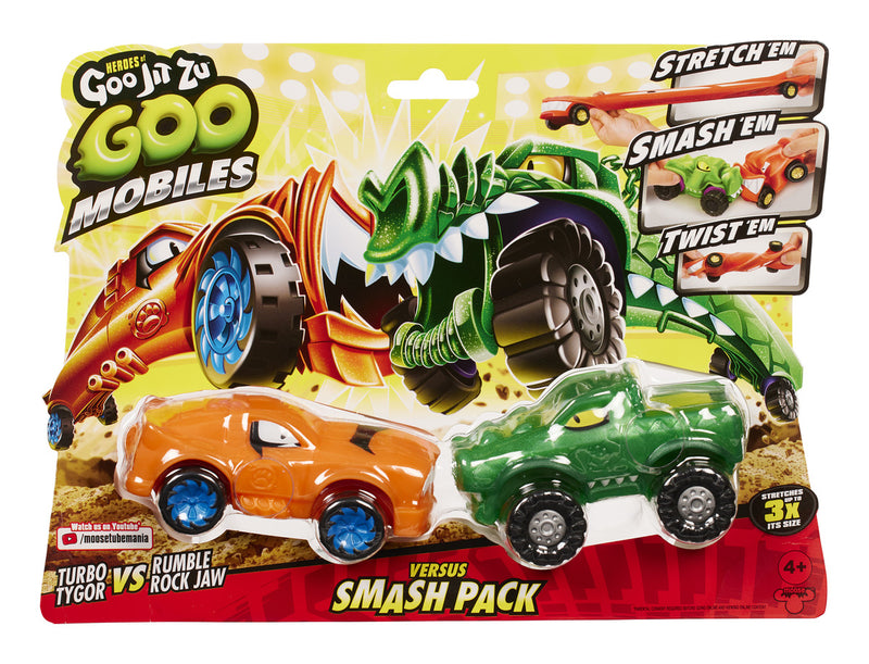 Heroes of Goo Jit Zu Goo Mobiles Smash Up Versus Pack (Case of 4)