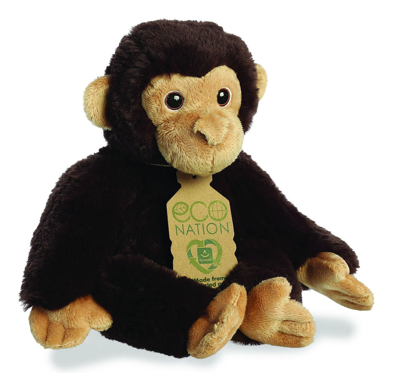 Eco Nation Chimpanzee 9.5" - Image
