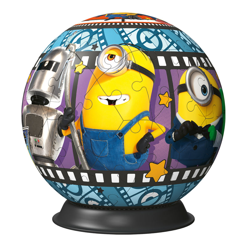 Minions 3 72 Piece 3D Puzzle Ball