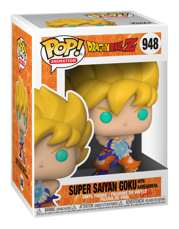 Pop! Vinyl - Dragon Ball Z S9 - Super Saiyan Goku With Kamehameha - Image