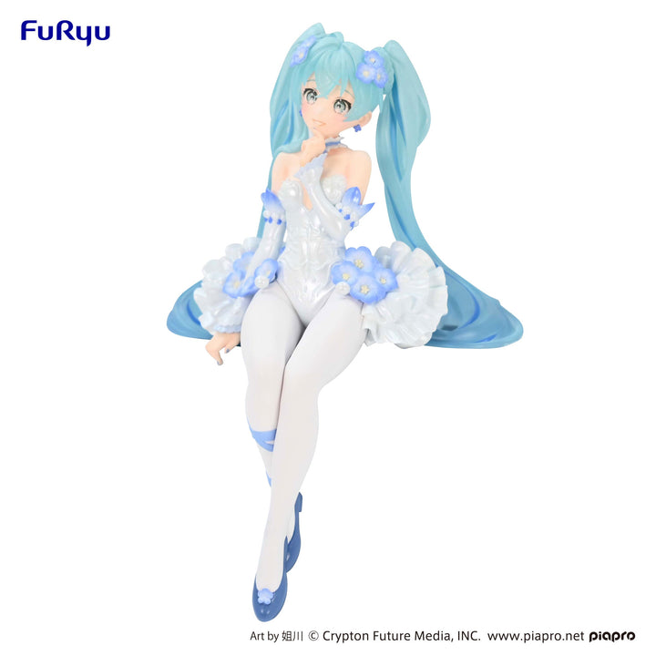 Furyu Hatsune Miku Flower Fairy Nemophila Noodle Stopper Figure