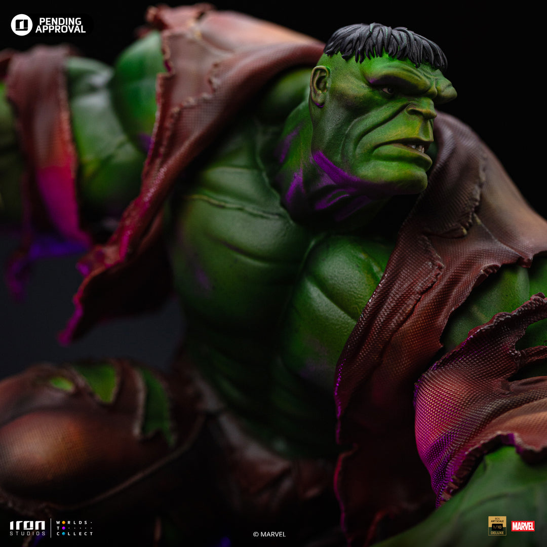 Iron Studios Marvel Battle Diorama Series Hulk 1/10 Art Scale Deluxe Limited Edition Statue