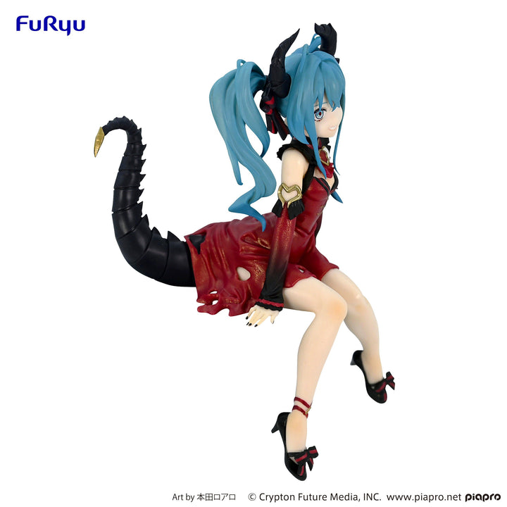 Furyu Hatsune Miku (Villain) Red Color Version Hatsune Miku 7" Scale Noodle Stopper Figure