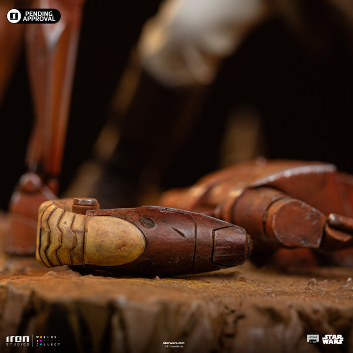 Iron Studios Star Wars Mace Windu 1/10 Scale Limited Edition Statue