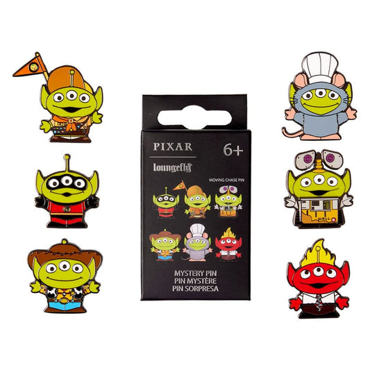 Loungefly - Blind Box Enamel Pins - Disney Pixar Aliens (Case of 12)