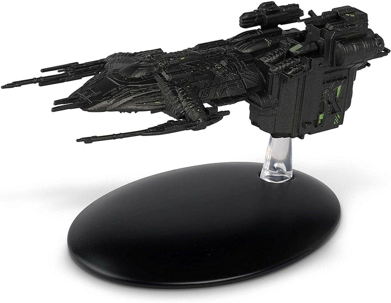 Assimilated Arctic One Starship Die-Cast Model (Eaglemoss / Star Trek), close-up detail