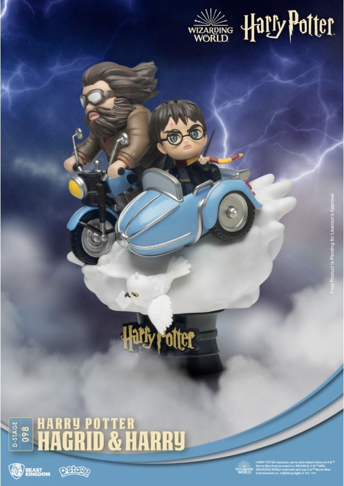 Beast Kingdom Hagrid & Harry Harry Potter D-Stage DS-098 Figure