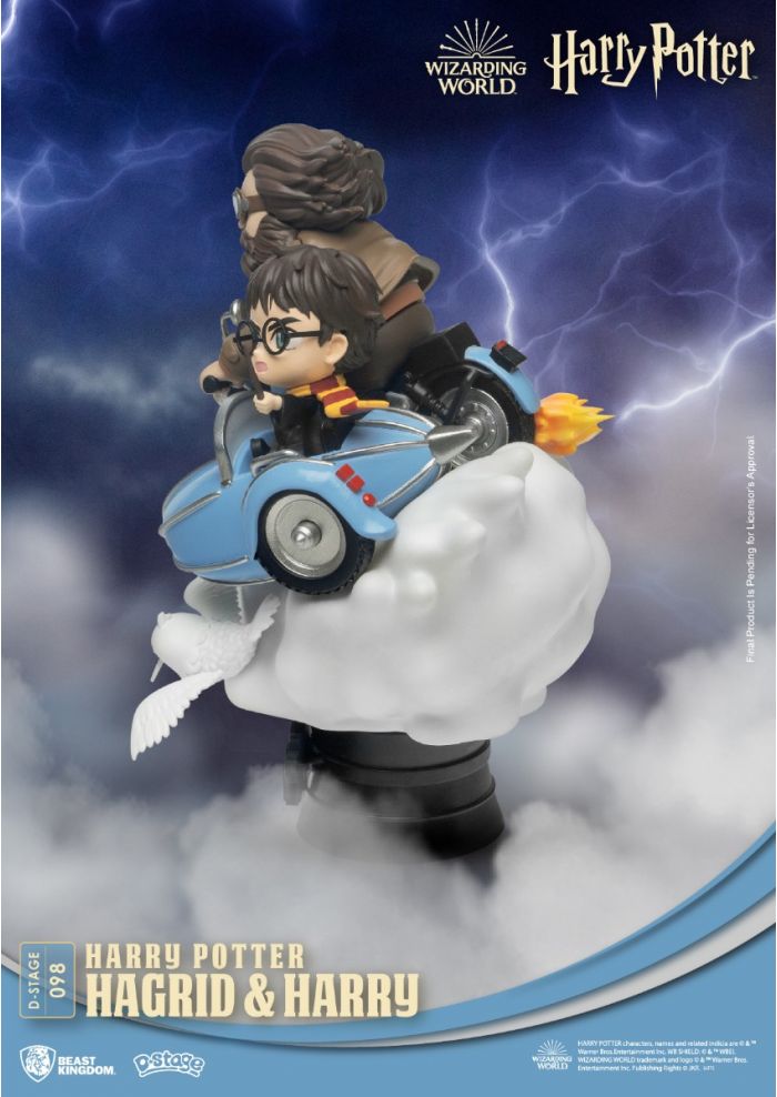 Beast Kingdom Hagrid & Harry Harry Potter D-Stage DS-098 Figure