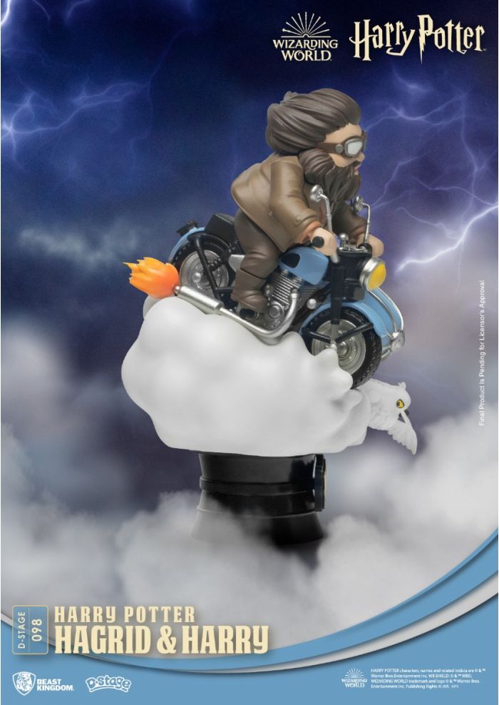 Beast Kingdom Hagrid & Harry Harry Potter D-Stage DS-098 Figure